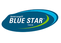 Logo for Blue Star Taxis Invercargill